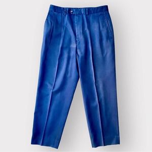 Callaway Mens Golf Pants Pleated Navy Blue